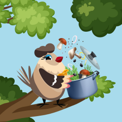 1. Iepazīšanās pasaka – Zvirbuļu ģimene